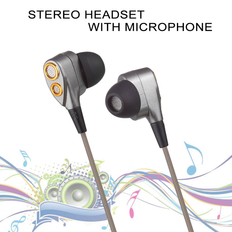 MTS D12 3.5mm Stereo In-ear Wired Control Earphone, Supports Hands-free Calling, Cable Length: 1.2m