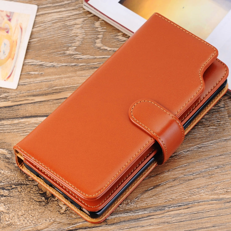 For Galaxy Note 8 PU Leather 3-layer 2 in 1 Horizontal Flip Protective Case with Card Slots & Wallet