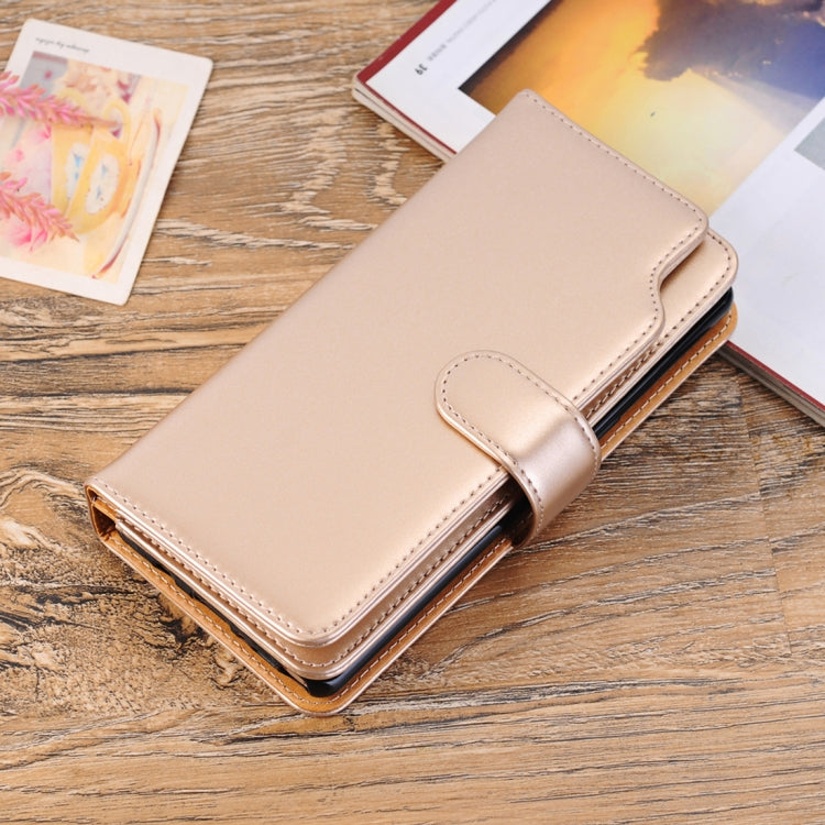 For Galaxy Note 8 PU Leather 3-layer 2 in 1 Horizontal Flip Protective Case with Card Slots & Wallet