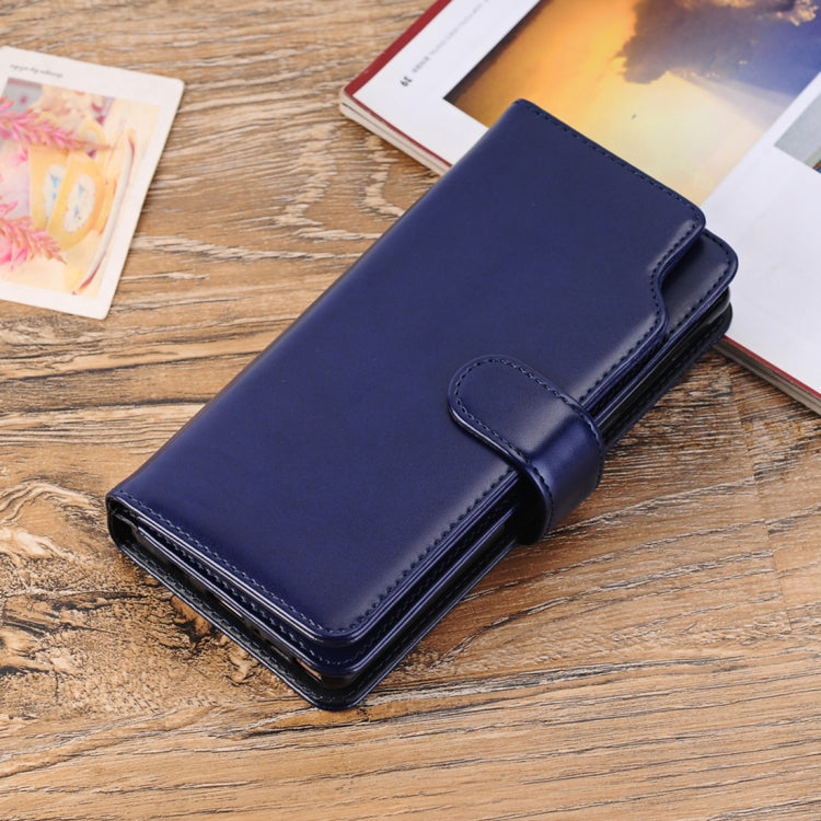 For Galaxy Note 8 PU Leather 3-layer 2 in 1 Horizontal Flip Protective Case with Card Slots & Wallet