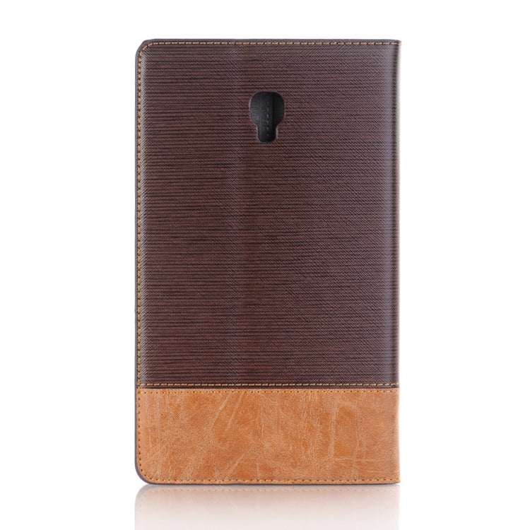 For Galaxy Tab A 8.0 (2017) / T385 Cross Texture Horizontal Flip Case Cover with Card Slots & Holder & Wallet
