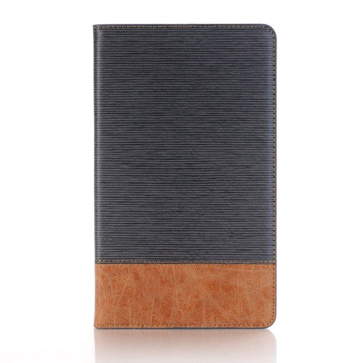 For Galaxy Tab A 8.0 (2017) / T385 Cross Texture Horizontal Flip Case Cover with Card Slots & Holder & Wallet