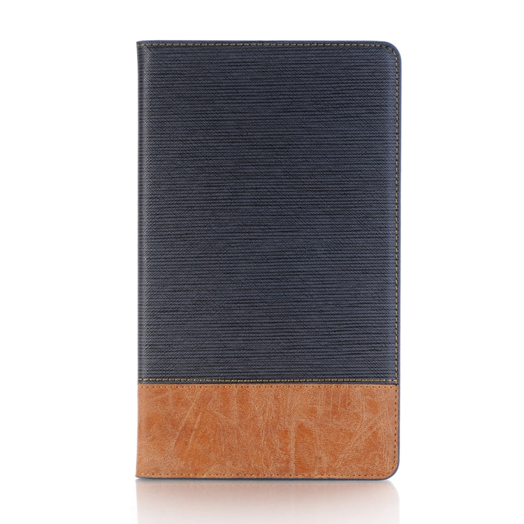 For Galaxy Tab A 8.0 (2017) / T385 Cross Texture Horizontal Flip Case Cover with Card Slots & Holder & Wallet