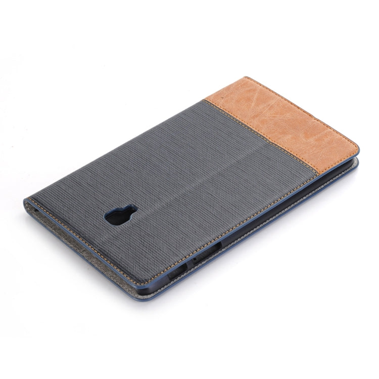 For Galaxy Tab A 8.0 (2017) / T385 Cross Texture Horizontal Flip Case Cover with Card Slots & Holder & Wallet