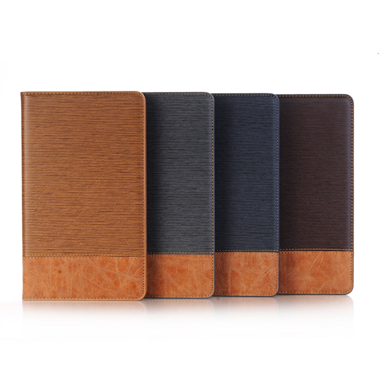 For Galaxy Tab A 8.0 (2017) / T385 Cross Texture Horizontal Flip Case Cover with Card Slots & Holder & Wallet