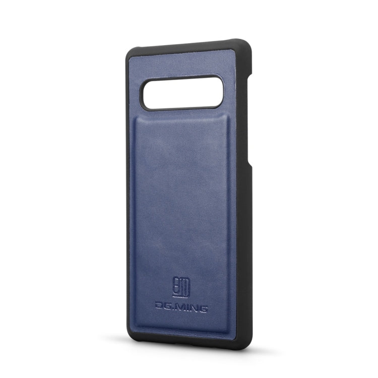 DG.MING Lambskin Detachable Horizontal Flip Magnetic Case for Galaxy S10, with Holder & Card Slots & Wallet