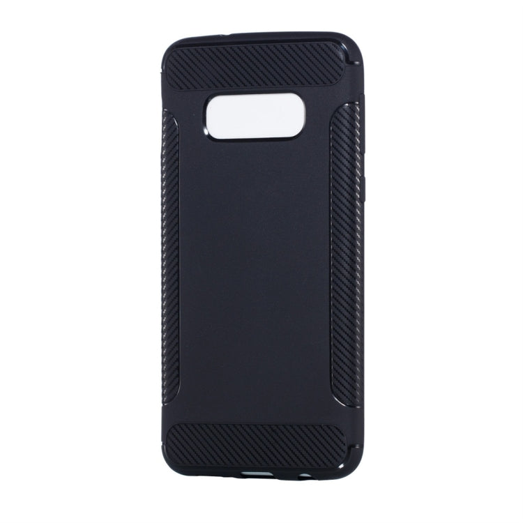 Carbon Fiber Anti-slip TPU Protective Case for Galaxy S10 E