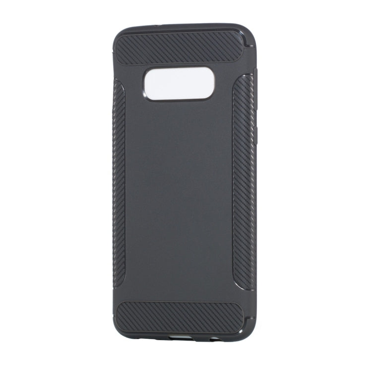 Carbon Fiber Anti-slip TPU Protective Case for Galaxy S10 E