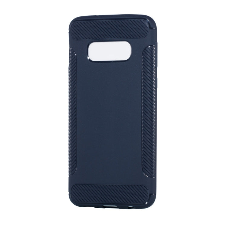Carbon Fiber Anti-slip TPU Protective Case for Galaxy S10 E