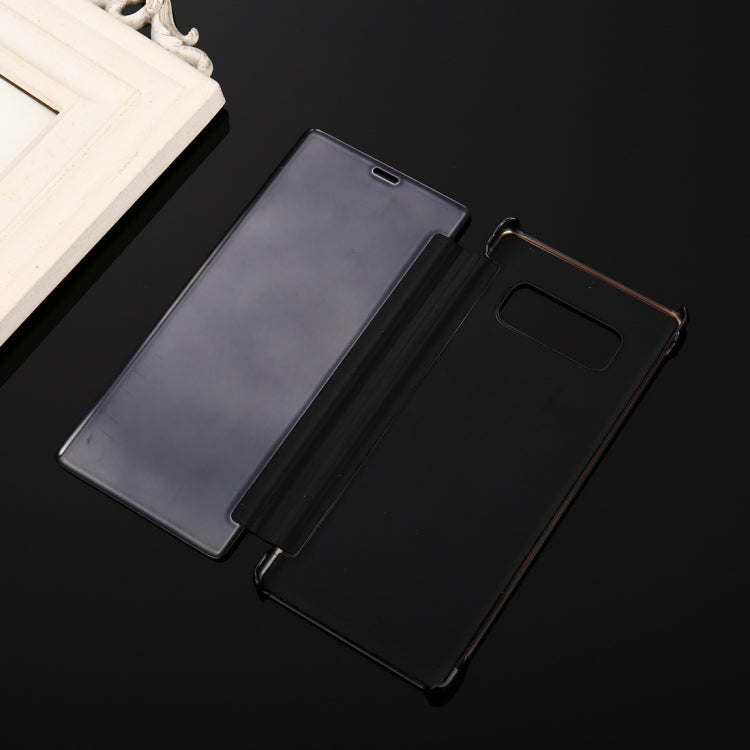 For Galaxy Note 8 Electroplating Mirror Horizontal Flip Leather Case