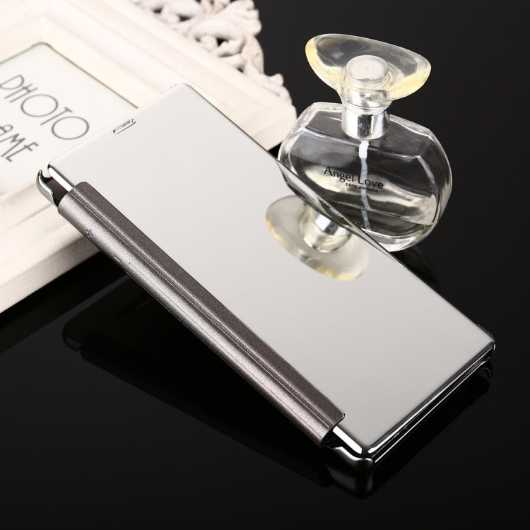 For Galaxy Note 8 Electroplating Mirror Horizontal Flip Leather Case