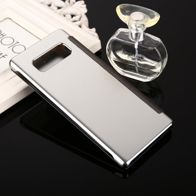For Galaxy Note 8 Electroplating Mirror Horizontal Flip Leather Case