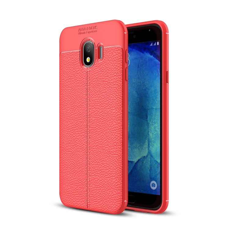 Litchi Texture TPU Case for Galaxy J4 2018 (EU Version)