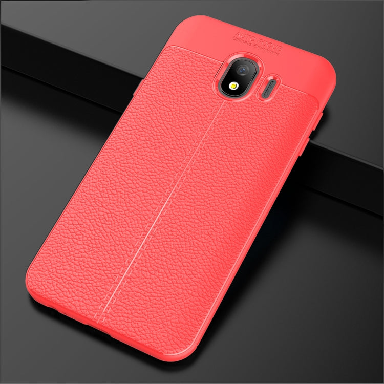 Litchi Texture TPU Case for Galaxy J4 2018 (EU Version)