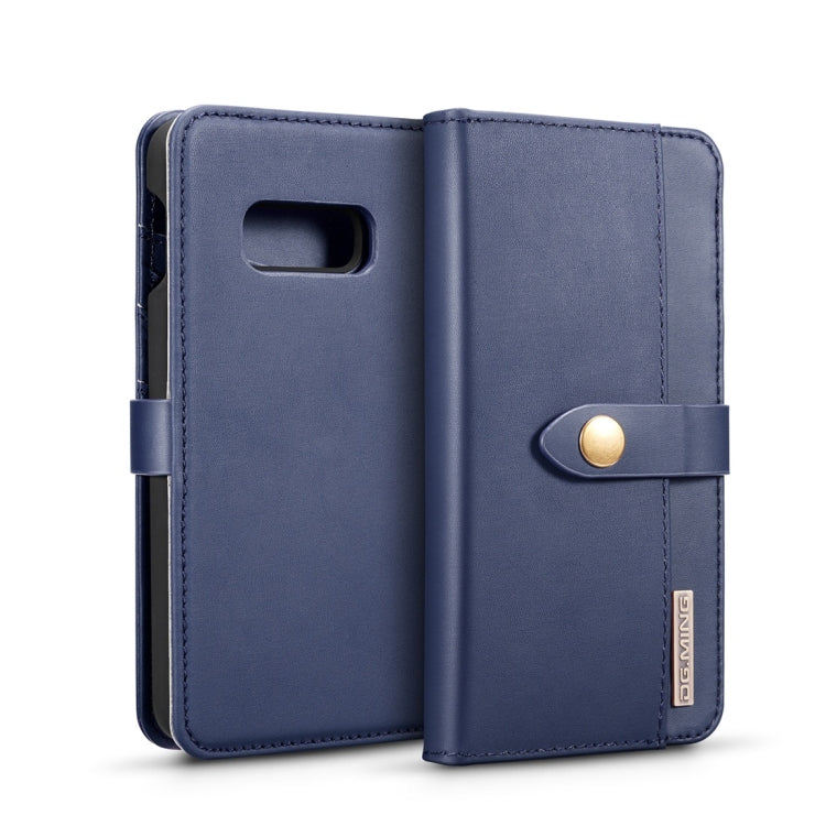 DG.MING Lambskin Detachable Horizontal Flip Magnetic Case for Galaxy S10 E, with Holder & Card Slots & Wallet