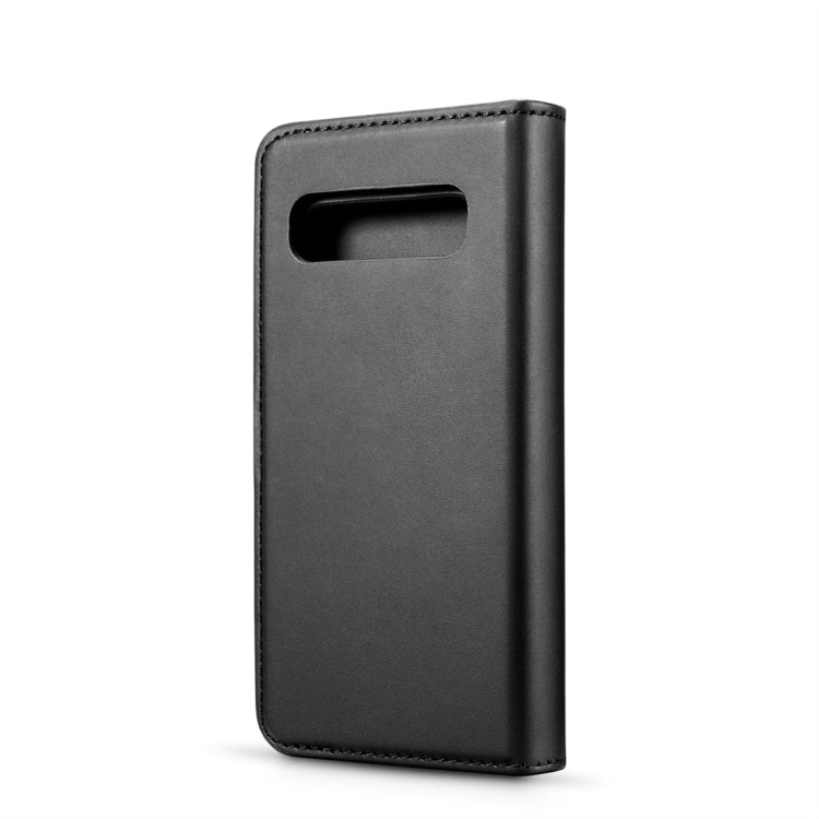 DG.MING Lambskin Detachable Horizontal Flip Magnetic Case for Galaxy S10 Plus, with Holder & Card Slots & Wallet