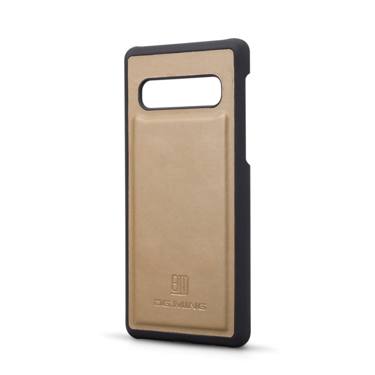 DG.MING Lambskin Detachable Horizontal Flip Magnetic Case for Galaxy S10 Plus, with Holder & Card Slots & Wallet