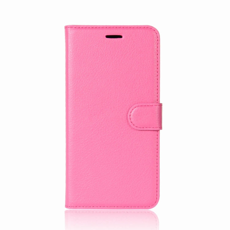 For Galaxy J2 Pro (2018) Litchi Texture Horizontal Flip Leather Case with Holder & Wallet & Card Slots