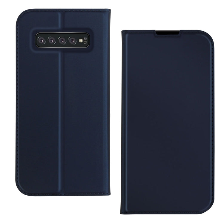 DZGOGO ISKIN Series Slight Frosted PU+ TPU Case for Samsung Galaxy S10e