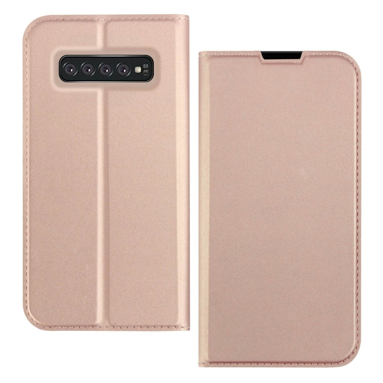 DZGOGO ISKIN Series Slight Frosted PU+ TPU Case for Samsung Galaxy S10e