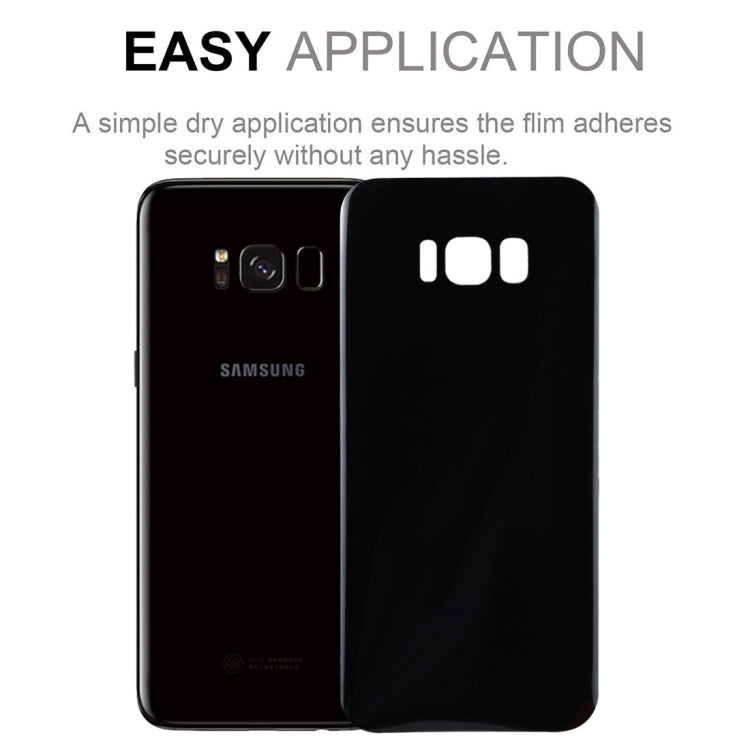 0.1mm HD 3D Curved PET Back Full Screen Protector for Galaxy S8 + / G955(Black)