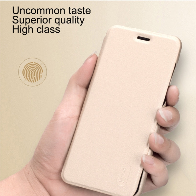 Lenuo Ledream Flip Series for Galaxy A8 (2018) PU + PC Horizontal Flip Leather Case with Card Slots