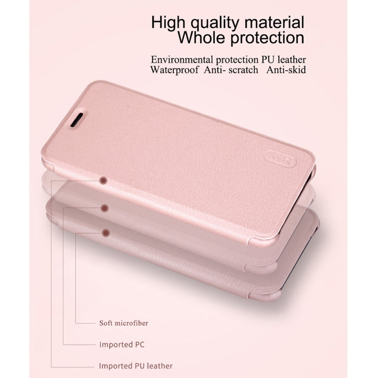 Lenuo Ledream Flip Series for Galaxy A8 (2018) PU + PC Horizontal Flip Leather Case with Card Slots