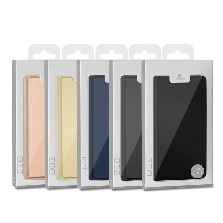 DZGOGO ISKIN Series Slight Frosted PU+ TPU Case for Samsung Galaxy S10