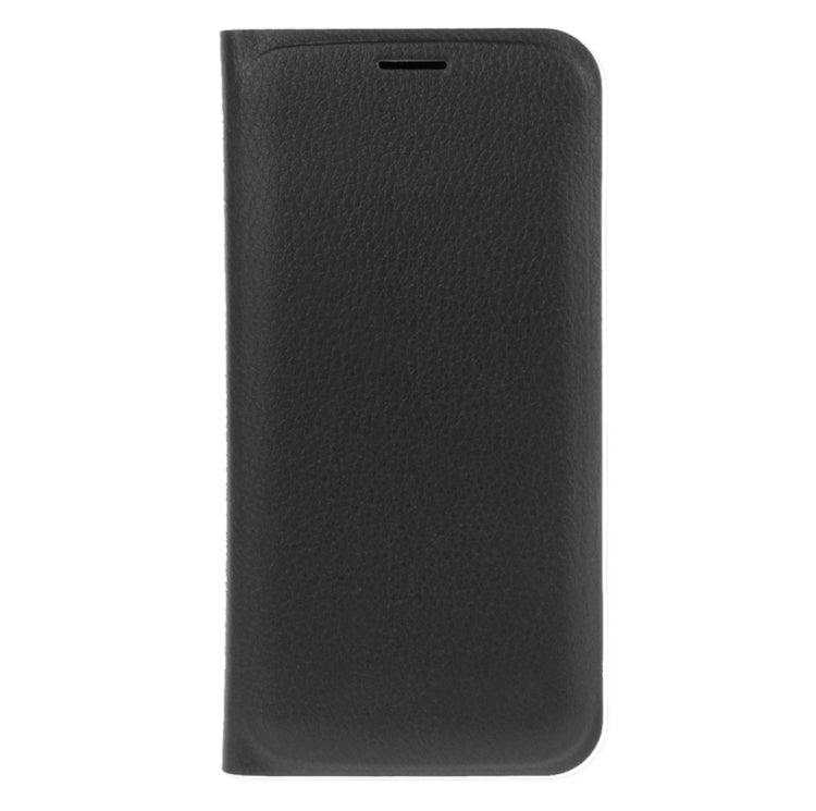For Galaxy A3 (2017) / A320 Pure Colour Horizontal Flip Leather Protective Case with Card Slot