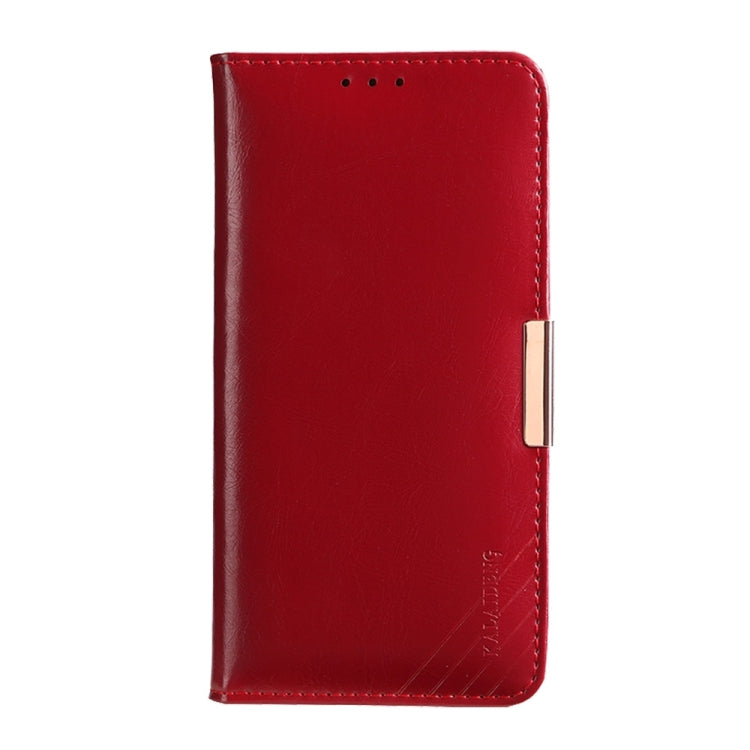 KALAIDENG ROYALE Series for Galaxy S8 TPU Magnetic Horizontal Flip Genuine Leather Case with Card Slots & Holder