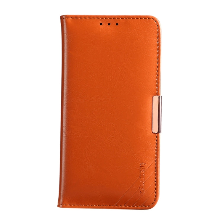 KALAIDENG ROYALE Series for Galaxy S8 TPU Magnetic Horizontal Flip Genuine Leather Case with Card Slots & Holder