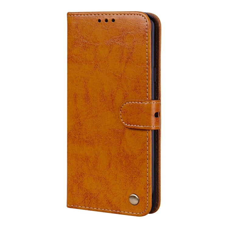 For Galaxy S9 Plus Oil Wax Texture Horizontal Flip Leather Case with Holder & Card Slots & Wallet