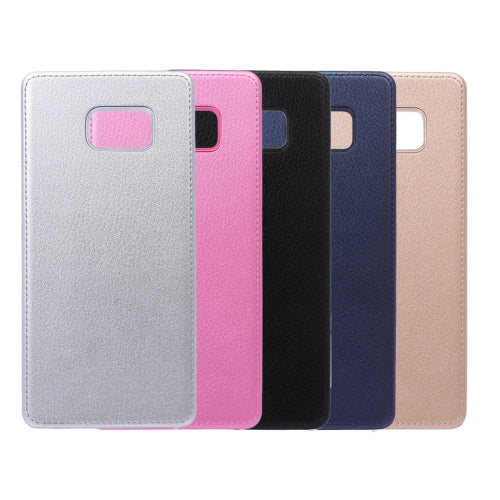 For Galaxy Note 7 / N930 Litchi Texture PU Paste Skin PC Protective Case