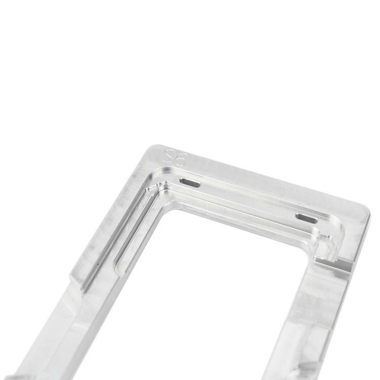Aluminium Alloy Precision LCD and Touch Panel Refurbishment Positioning Mould Mold For Galaxy S6(Silver)