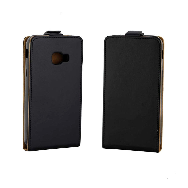 For Galaxy Xcover 4 / G390F Vertical Flip Business Style Leather Case Cover with Card Slot (Black)