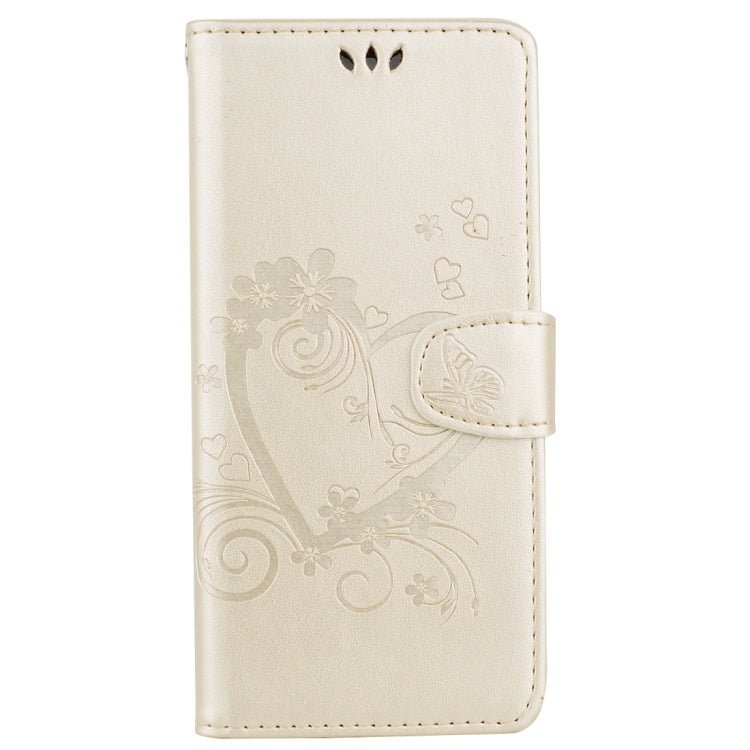 For Galaxy Note 8 Pressed Flowers Butterfly Love Pattern Horizontal Flip Leather Case with Holder & Card Slots & Wallet & Lanyard & Photo Frame