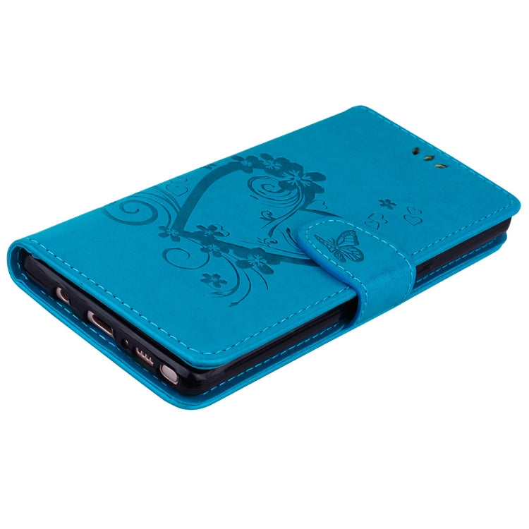 For Galaxy Note 8 Pressed Flowers Butterfly Love Pattern Horizontal Flip Leather Case with Holder & Card Slots & Wallet & Lanyard & Photo Frame