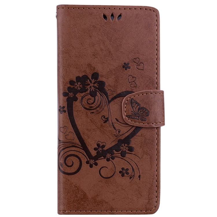 For Galaxy Note 8 Pressed Flowers Butterfly Love Pattern Horizontal Flip Leather Case with Holder & Card Slots & Wallet & Lanyard & Photo Frame
