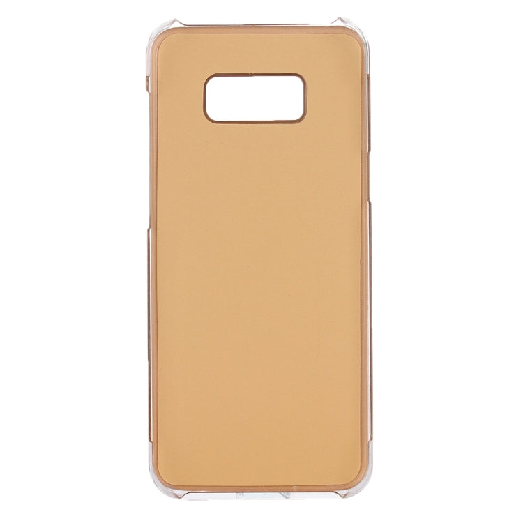For Galaxy S8 Litchi Texture Paste Skin PU Leather + PC Case