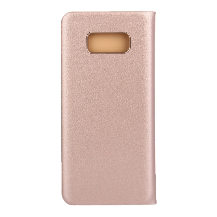 For Galaxy S8 Horizontal Flip Leather Case with Card Slot