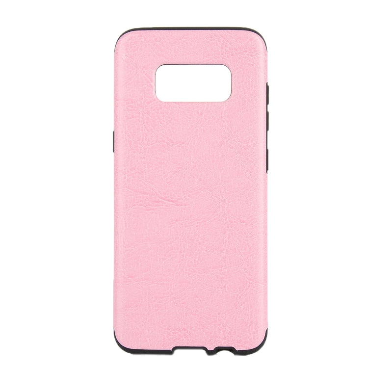 For Galaxy S8 + / G955 Crazy Horse Texture PU Leather Protection Back Cover Case