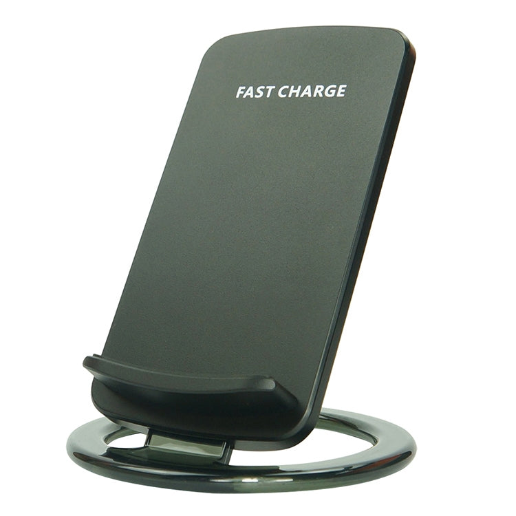 Q800 Output 5V 1.5A Qi Standard Vertical Fast Wireless Charger, Used in Support QI Sandard Phones, For iPhone, Galaxy, Huawei, Xiaomi, LG, HTC and Other Smart Phones