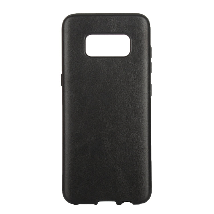 For Galaxy S8 Crazy Horse Texture PU Leather Protection Back Cover Case