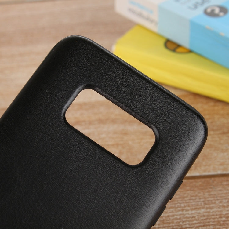 For Galaxy S8 Crazy Horse Texture PU Leather Protection Back Cover Case