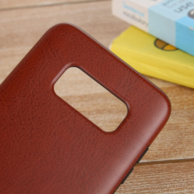 For Galaxy S8 Crazy Horse Texture PU Leather Protection Back Cover Case