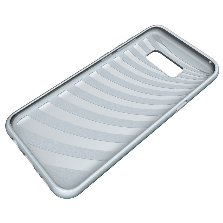 For Galaxy S8 + / G955 Brushed Texture Separable PC + TPU Protective Combination Back Case with Holder & Card Slot
