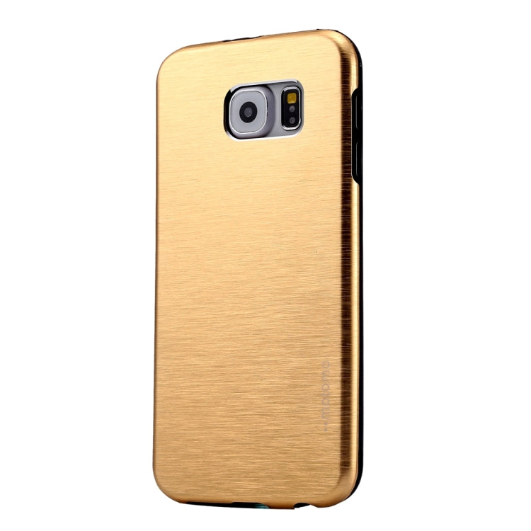 MOTOMO for Galaxy A9 (2016) / A900 Brushed Texture Metal + TPU Protective Case