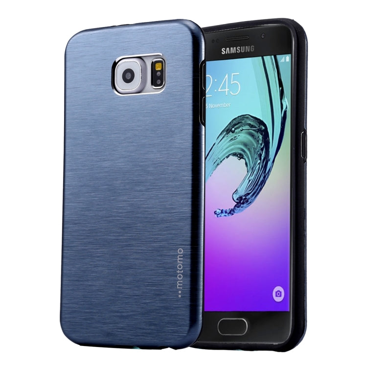 MOTOMO for Galaxy A3 (2016) / A310 Brushed Texture Metal + TPU Protective Case