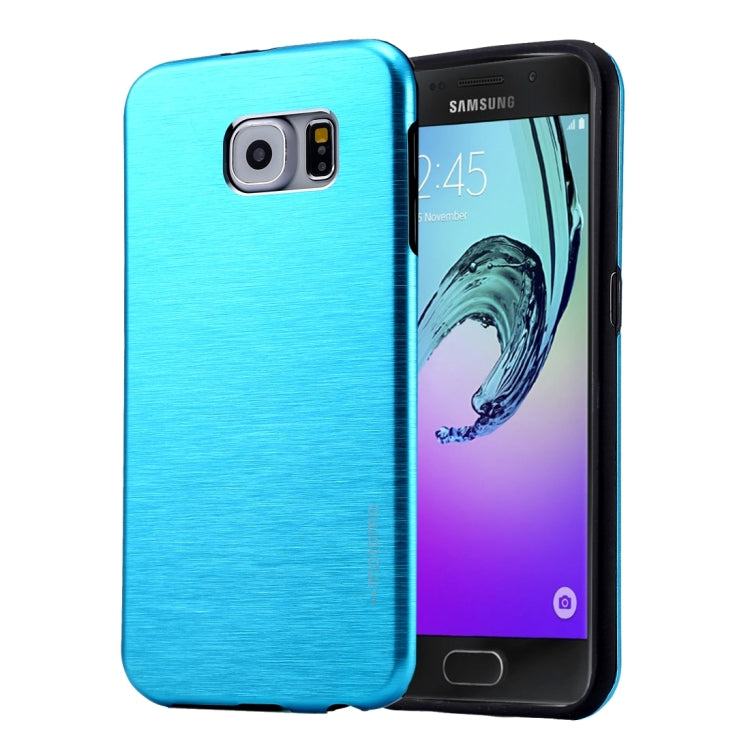 MOTOMO for Galaxy A3 (2016) / A310 Brushed Texture Metal + TPU Protective Case