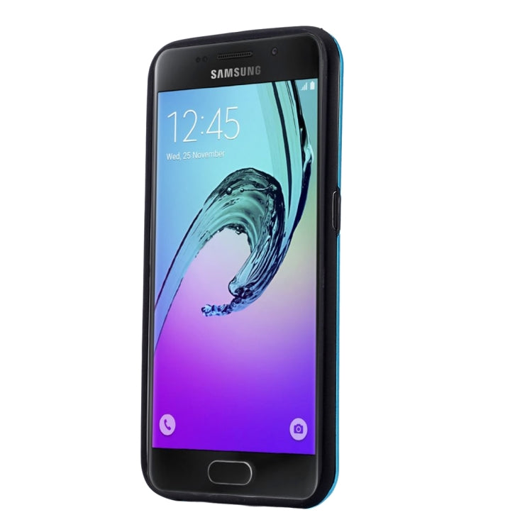 MOTOMO for Galaxy A3 (2016) / A310 Brushed Texture Metal + TPU Protective Case